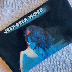Jeff Beck Wired Ultra Cotton Black Tank Top T-Shirt